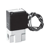 Direct-Acting 2-Port Solenoid Valve Unit for Compressed Air, Just Fit Valve FAB Series FAB21-6-1-12G-1