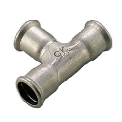 Press Fitting for Stainless Steel Pipes SUS Press Reducer Tee