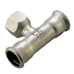 Stainless Steel Tube Press Fitting SUS Press water Faucet Teaming SP-WT-25X1