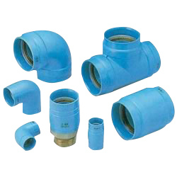 PC Core Fittings, for Lined Steel Pipe Connection, Unequal Diameter Tee PC-RT-80X20