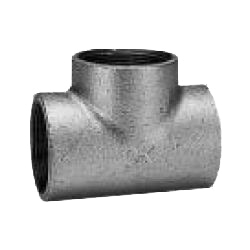 CK Fittings - Screw-in Type Malleable Cast Iron Pipe Fitting - T with Band BT-15-W