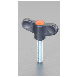 [Made of Steel]male thread knob [orange]