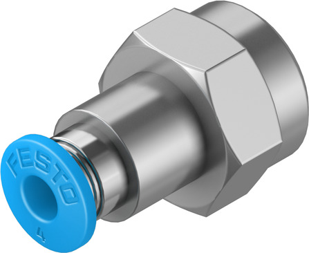 Push-in Fitting, QSF Series QSF-1/8-6-B