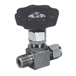 for Stainless Steel, SUS316 VHH NEEDLE STOP VALVE, Half Type