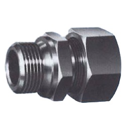 For Copper Pipe, B-Type Compression Fitting, PF, Type STRAIGHT THREAD CONNECTOR GC6-G1/4-B