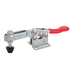 U-Shaped Arm Toggle Clamps, Horizontal, with Flanged Base, GH-201-B/GH-201-BSS