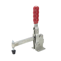 Toggle Clamp - Vertical-Handled - Solid Arm (Flange Base) GH-12215