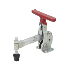 Toggle Clamp - Vertical-Handled - Solid Arm (Flange Base) T-Shaped Handle GH-12141