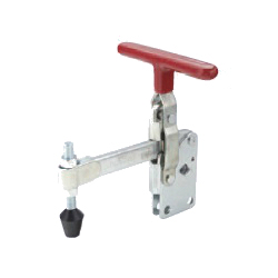 Toggle Clamp - Vertical Handle - Solid Arm (Straight Base) T-Handle, GH-12300