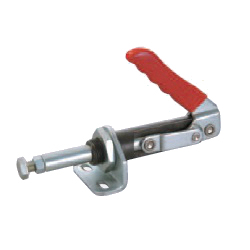Toggle Clamp - Push-Pull - Flanged Base, Stroke 38 mm, Straight Handle, GH-30450M