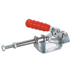 Toggle Clamp, Push-Pull Type, Flange Base, Bolt Size M8, Tightening Force 1,360 N