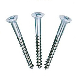 SUS flat head wood screw