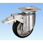 Casters for Heavy Loads - Swivel (with Rotation Stopper) JMB Type, Size 100 mm to 130 mm