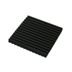 iteck Rubber with Ridges on Both Sides