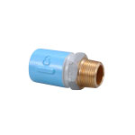 Pipe End Anticorrosive Fitting, Male Adapter Socket with Anticorrosive Screw PQWK-ZMS-50A