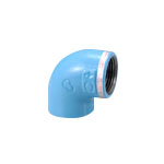 PQWK Fitting for Bracket Connection, Malleable, A-Shaped Elbow (Includes Deep Plastic Screw) PQWK-ARL-25X20A