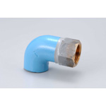 Pipe End Corrosion-Proof Pipe Fitting, Female Adapter Elbow With Corrosion-Proof Screw PQWK-ZFL-40A