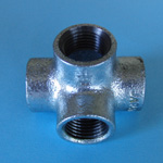 Four-Way Pipe Fitting T (Flat Type)