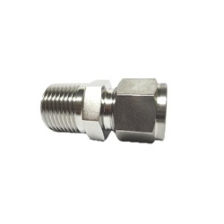 Double Ferrule Type Tube Fitting Male Connector MDCT MDCT3M-2SS