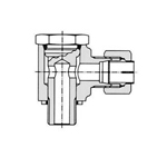 Flareless Fitting for Anti-Vibration Fitting NE Type Steel Pipe Type - Stud Elbow (B Type)