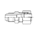 Vibration-Resistant-Fitting, Compression Fitting for NE-Type Steel Pipes, Hose Connection Union