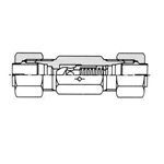 Flareless Fitting for Anti-Vibration Fitting NE Type Steel Pipe Type - Check Union