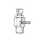 High-Pressure Pipe Fitting Screw-in Type Pipe Fitting SAP Air Vent Valve SAP01-000J