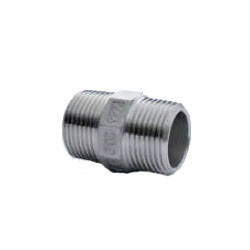 Stainless Steel Screw-in Pipe Fitting, Hex Nipple, STN Type 304STN-8