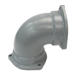 Flexible Joint for Steel Drainage Pipe, 90° Long Radius Elbow (90°LL) 90LL-H-125A