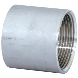 Stainless Steel Screw-in Pipe Fitting, Straight Socket SUS-S-RP-21/2