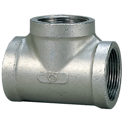 Stainless Steel Screw-In Pipe Fitting, Tee