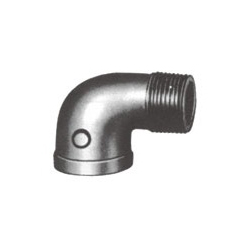 Screw-In PL Fitting, Straight Elbow (with Collar)