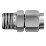 Junron Stainless Steel Fitting, Nipple N-4X2-PT1/8-SUS