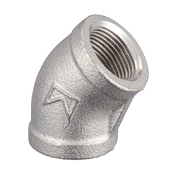 Stainless Steel Screw-in Fitting, 45° Elbow P45L-40A