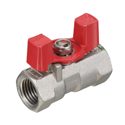 Stainless Steel General-Purpose Type 600 Screw-in Ball Valve (Butterfly Handle) UTKMW-15A