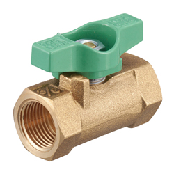Brass General-Purpose Type 600 Ball Valve Screw-in (T-Shaped Handle) TKT-8A