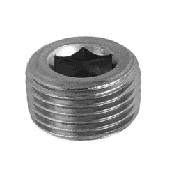 Steel Tapered Screw Plug With Hex Socket (Floating)