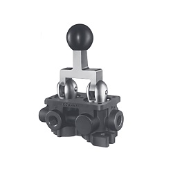 Manual valve lever type 3-position 5-port 250-4H