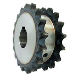 80SD single/double sprocket semi F series with machined shaft holes (New JIS key) 80SD21D32F