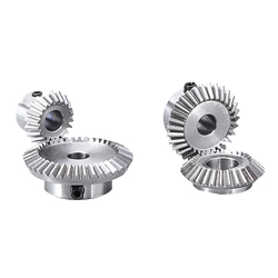 Bevel Gear Round Hole, Round Hole + Tap, Keyway Hole, Keyway Hole + Tap M1S30-2608