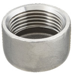 Stainless Steel Screw-in Pipe Fitting, Cap "C" SCS13A-C-1B