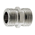 Auxiliary Material for Piping, Fitting, and Plumbing, Fitting for Water Supply Piping, Plated Fittings - Parallel Nipples for Flexible Pipes (Stainless Steel) S2TSG-13