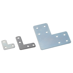 Sheet Metal Bracket For 8 Series (Slot Width 10mm) Aluminum Frames - L-Shaped