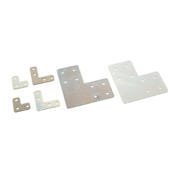 Sheet Metal Bracket For 8-45 Series (Slot Width 10mm) Aluminum Frames - L-Shaped