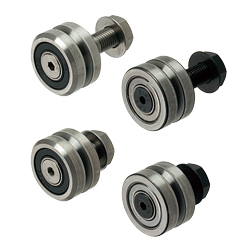V Guide system - mm size 70° Wheels and Bushings
