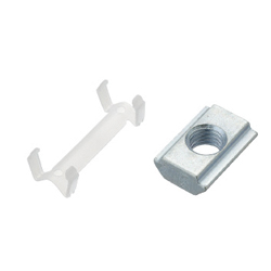 For 8 Series (Slot Width 10mm) - Post-Assembly Insertion - Nut and Stopper Set