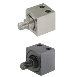 Floating Connector - Ultra Short Type Foot (Vertical) Mounting - Male Thread