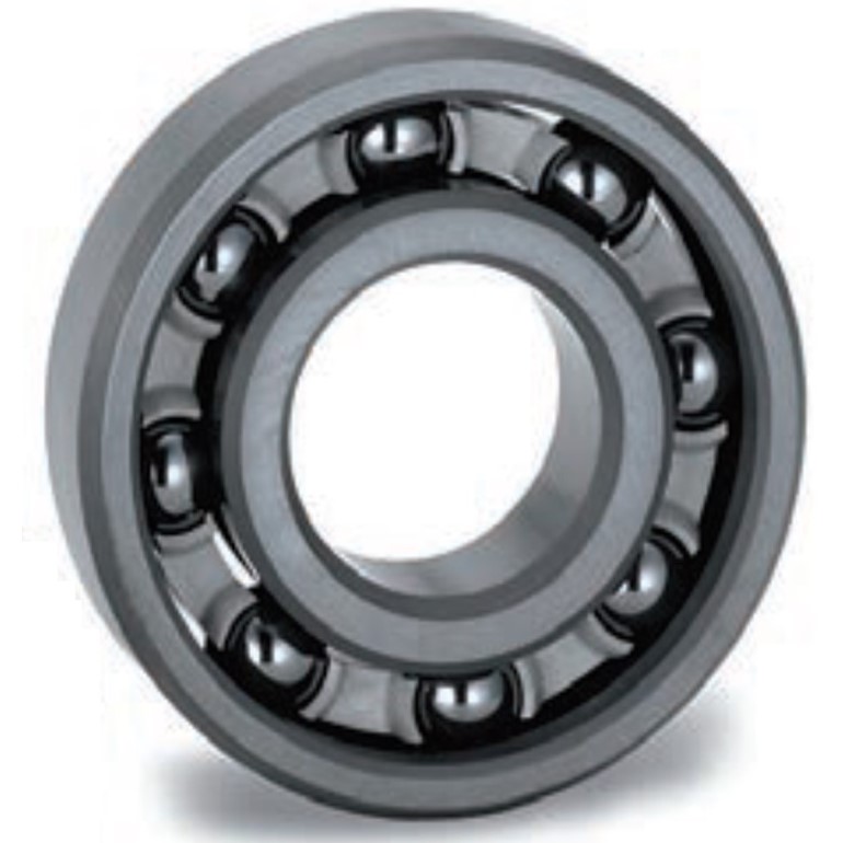 Ball Bearings for Special Environment - Non-Grease, Non-Oil Plastic Ball 3NC6001ZZST