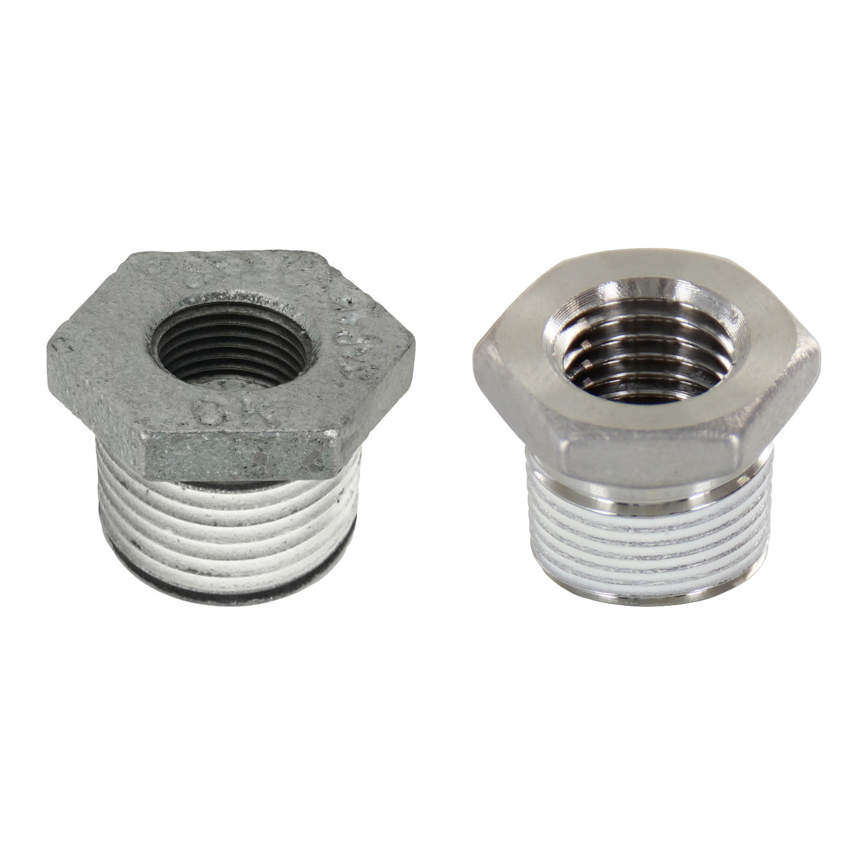 Low Pressure Screw Fittings - Thread Coated Type - Steel Pipe Fittings - Bushings SGCPB13
