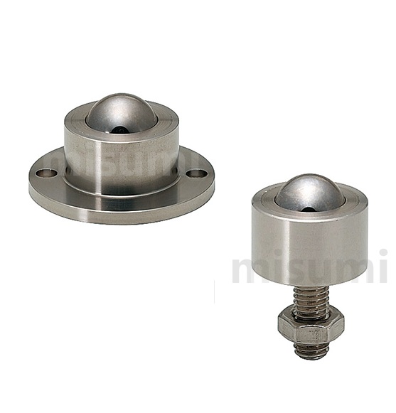 Ball Rollers Nut Fixed, Stainless Steel, Flange Mounting Type C-BCHN31